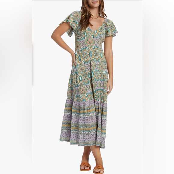 Billabong Midi Dress - Picture 1 of 8